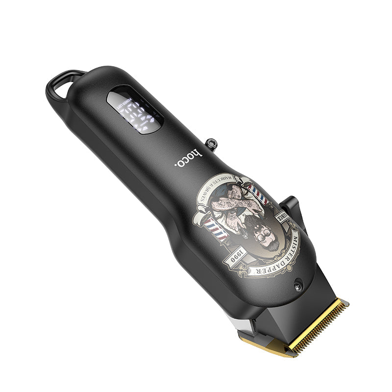 HOCO HP20 Professional Digital Hair Clipper Cordless Hair Care Rechargeable Hair Trimmer with 4 Guide Combs, LED Display, 4 Hours Hours Working Time and Steel Blade HOCO HP20 Professional Digital Hair Clipper Cordless Hair Care Rechargeable Hair Trimmer with 4 Guide Combs, LED Display, 4 Hours Hours Working Time and Steel Blade